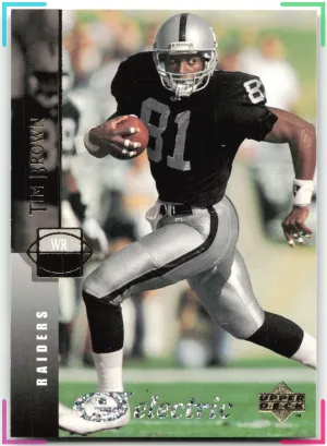 Tim Brown 1994 Upper Deck Electric Raiders