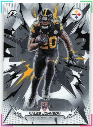 Kaleb Johnson RC 2025 Topps Resurgence Steelers