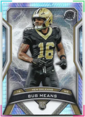 Bub Means RC 2024 Topps Resurgence Prism Saints