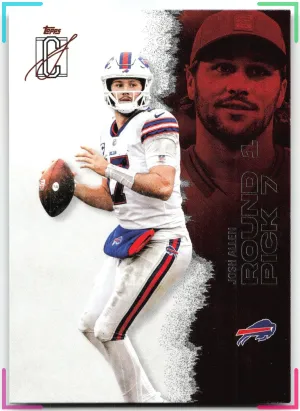 Josh Allen 2025 Topps Signature Class Bills