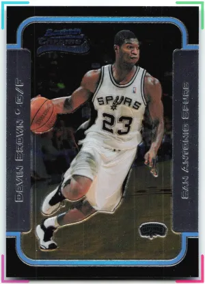 Devin Brown RC 2003-04 Bowman Chrome Spurs