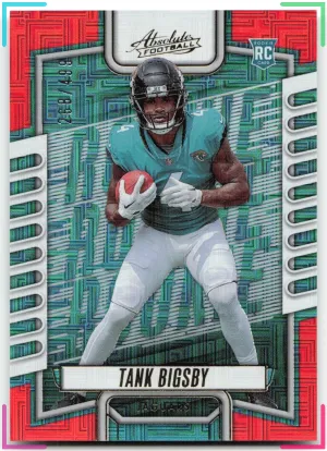 Tank Bigsby RC 2023 Panini Absolute Escher Squares Red #/499 Jaguars