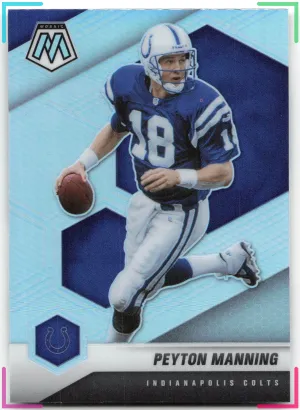 Peyton Manning 2021 Panini Mosaic Prizm Silver Colts