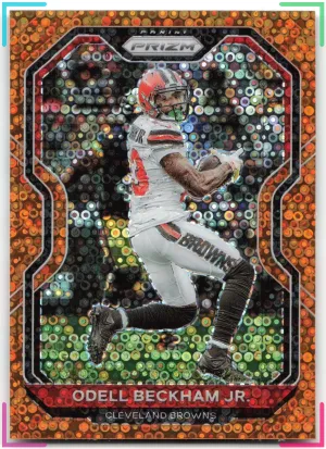 Odell Beckham Jr. 2020 Panini Prizm Prizm Disco Browns