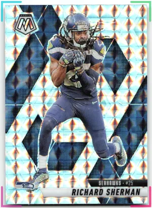 Richard Sherman 2024 Panini Prizm Silver Seahawks