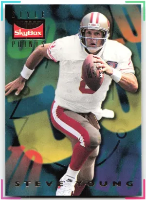 Steve Young 1995 SkyBox Premium 49ers