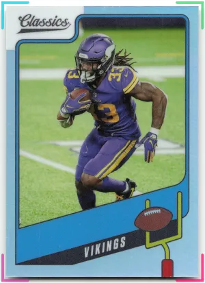 Dalvin Cook 2021 Panini Classics Premium Edition No Name #/10 Vikings