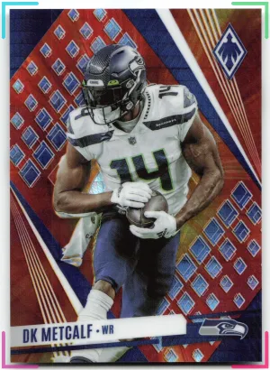 DK Metcalf 2023 Panini Phoenix Fire Burst #/340 Seahawks