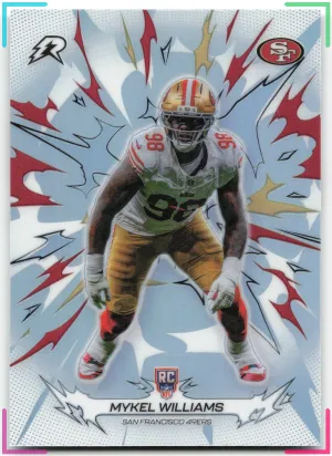 Mykel Williams 2025 Topps Resurgence Refractor 49ers