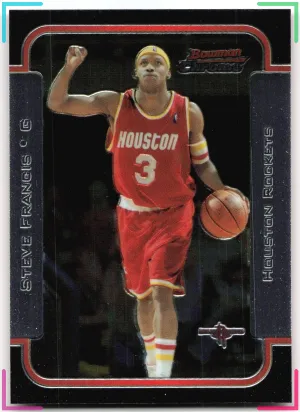 Steve Francis 2003-04 Bowman Chrome Rockets