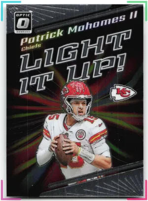 Patrick Mahomes II 2023 Donruss Optic Light It Up! Chiefs