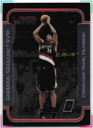 Rasheed Wallace 2003-04 Bowman Chrome Trail Blazers