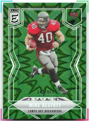 Mike Alstott 2025 Donruss Elite Status Explosion #/999 Buccaneers