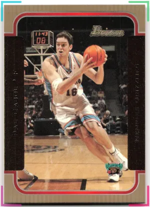 Pau Gasol 2003-04 Bowman Gold Grizzlies