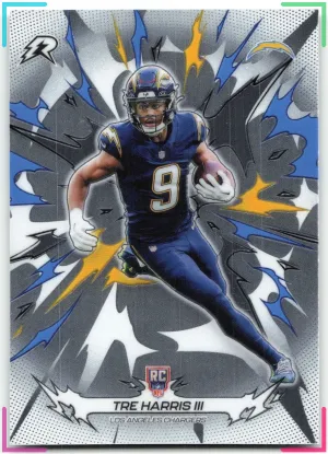 Tre Harris III RC 2025 Topps Resurgence Chargers
