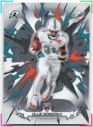 Ollie Gordon II RC 2025 Topps Resurgence Dolphins