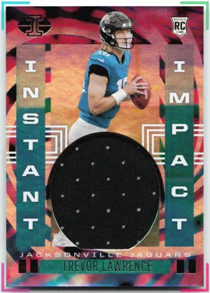 Trevor Lawrence RC 2021 Panini Illusions Instant Impact Jaguars
