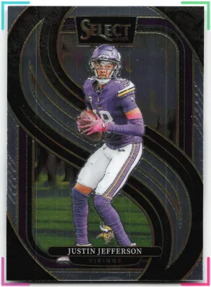 Justin Jefferson 2024 Panini Select Vikings