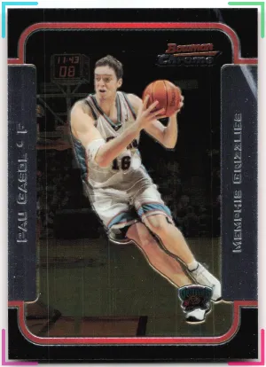 Pau Gasol 2003-04 Bowman Chrome Grizzlies