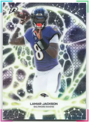 Lamar Jackson 2025 Topps Resurgence Protonyx Ravens