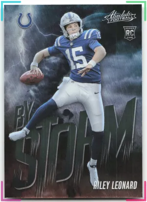Riley Leonard 2025 Panini Absolute By Storm Colts