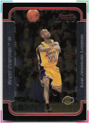 Gary Payton 2003-04 Bowman Chrome Lakers