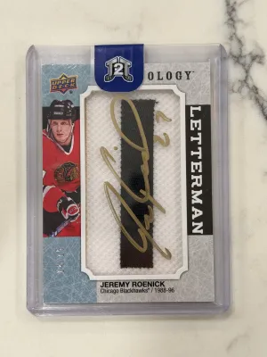 2018-19 Upper Deck Chronology Jeremy Roenick The Alumni Auto Relic /15