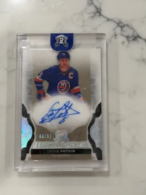 2016-17 Upper Deck The Cup Denis Potvin Enshrinements Auto /99 #E-DP