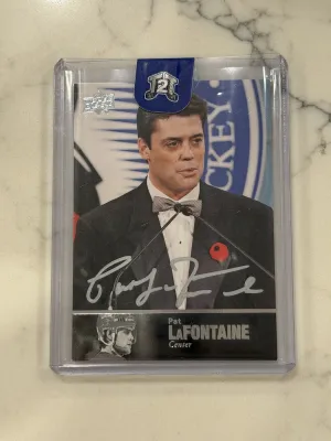 2018-19 Upper Deck Ultimate Collection Pat LaFontaine Auto