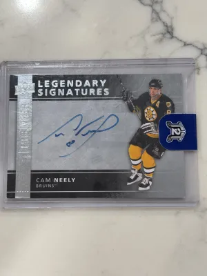 2014-15 Upper Deck Premier Cam Neely Legendary Auto #LPS-CN