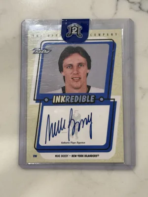 1999-00 Upper Deck Retro Mike Bossy Inkredible Auto #MB