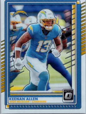 2025 Donruss Optic #187 Keenan Allen