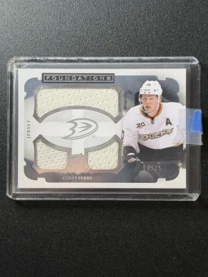 2013-14 Upper Deck The Cup Corey Perry Foundations Jersey /25 #CF-CP
