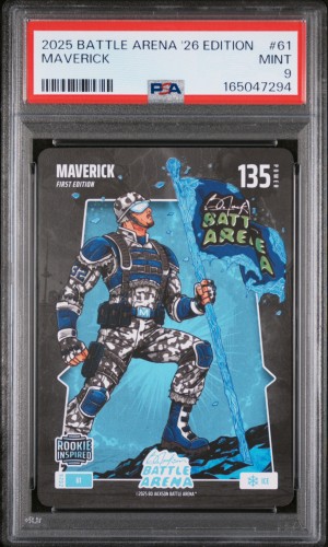 2025 Bo Jackson Battle Arena 2026 Edition Maverick PSA 9 Cooper Flagg