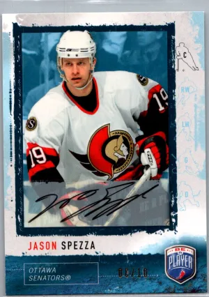 2006-07 Upper Deck Be A Player Jason Spezza Auto /10 #35