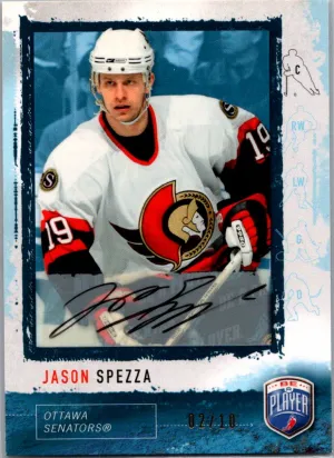 2006-07 Upper Deck Be A Player Hockey Jason Spezza Auto /10 #35