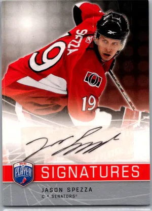 2008-09 Upper Deck Be A Player Jason Spezza Signatures Auto #S-SP