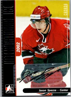 2006-07 In The Game International Ice Signature Series Jason Spezza Auto