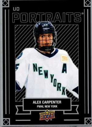 2024 Upper Deck First Edition Alex Carpenter Portraits #P-5