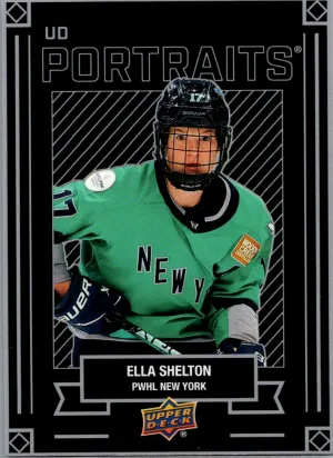 2024 Upper Deck PWHL First Edition Ella Shelton #P-10