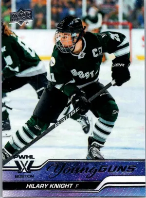 2024 Upper Deck PWHL Hilary Knight Young Guns First Edition Rookie #62