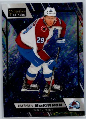 2023-24 Upper Deck OPC Platinum Nathan MacKinnon Cosmic /65 #15
