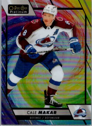 2023-24 Upper Deck OPC Platinum Cale Makar Rainbow Color Wheel #8