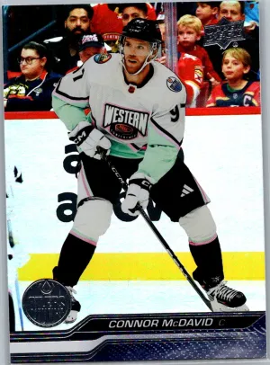 2023-24 Upper Deck Extended Series Connor McDavid Silver Foil #692