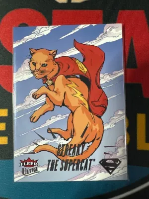 2026 Fleer Ultra Superman #39 Streaky the Supercat