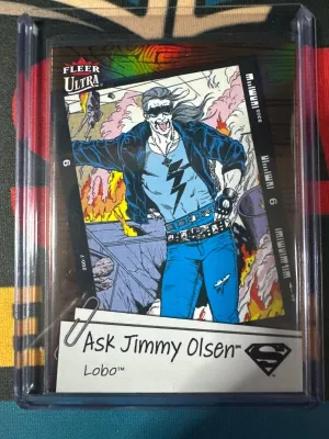 2026 Fleer Ultra Superman #LC-24 Lobo Ask Jimmy Olsen
