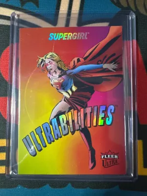 2026 Fleer Ultra Superman #5 UB Supergirl Ultrabilities
