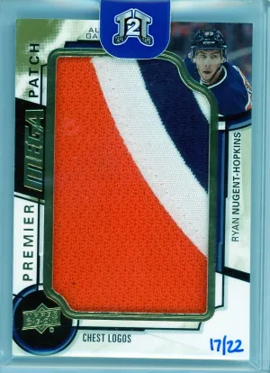 2018-19 Upper Deck Premier Hockey Ryan Nugent-Hopkins Mega Patch /22