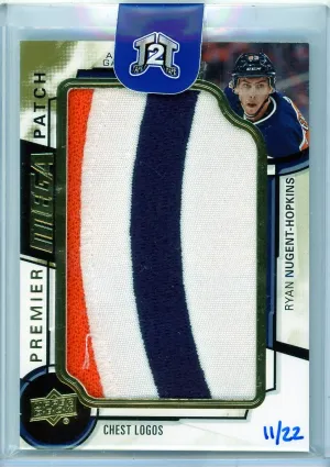 2018-19 Upper Deck Premier Hockey Ryan Nugent-Hopkins Premier Mega Patch /22 #P-