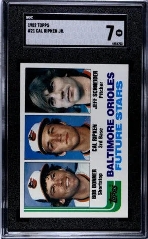 1982 Topps Cal Ripken Jr. RC SGC 7